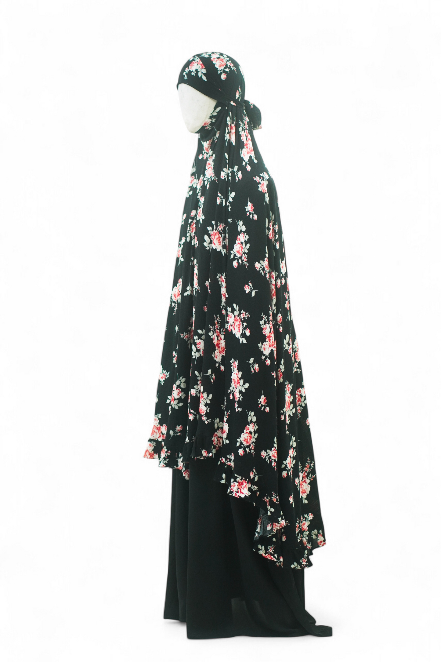 Sleeveless cotton khimar