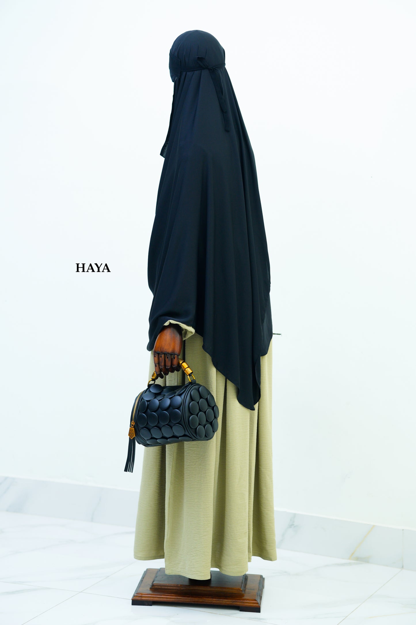 ONE LOOP HIJAB WITH ONE PARTEGYPTIAN NIQAB