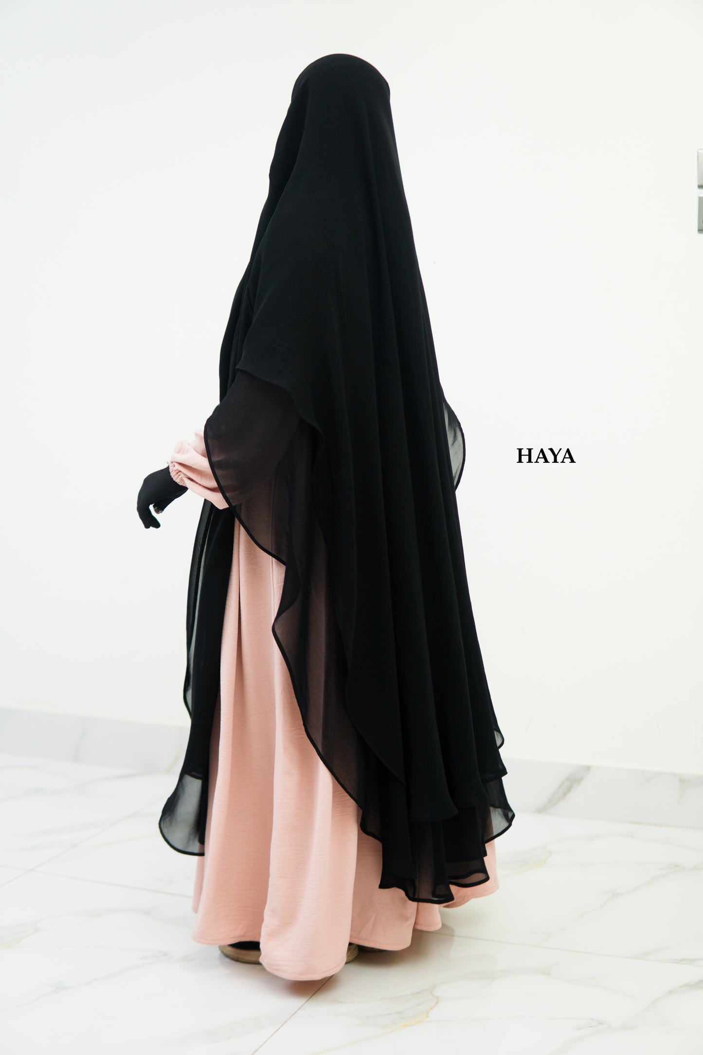 JESMIN HIJAB WITH ONE PART NIQAB (SPECIAL EDITION)