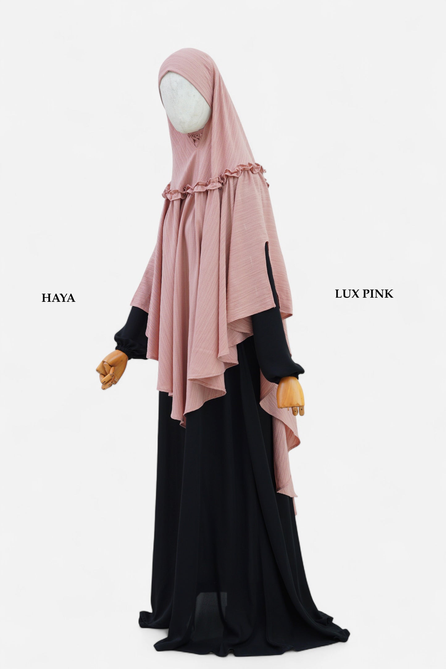 One Layer Frill hijab