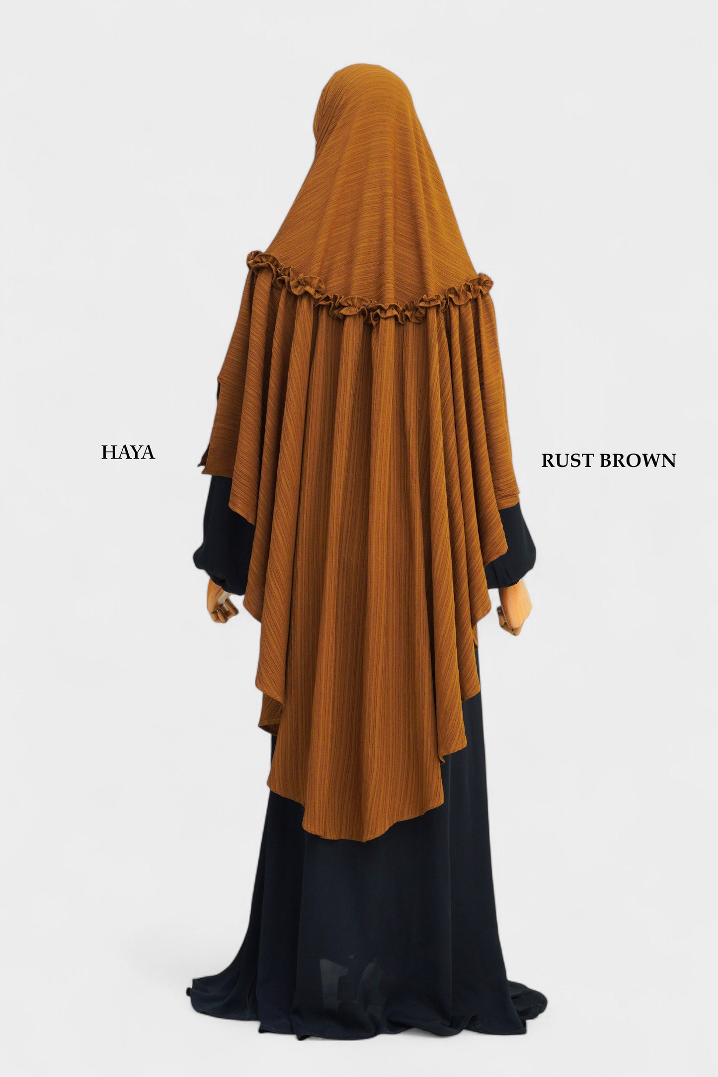 One Layer Frill hijab