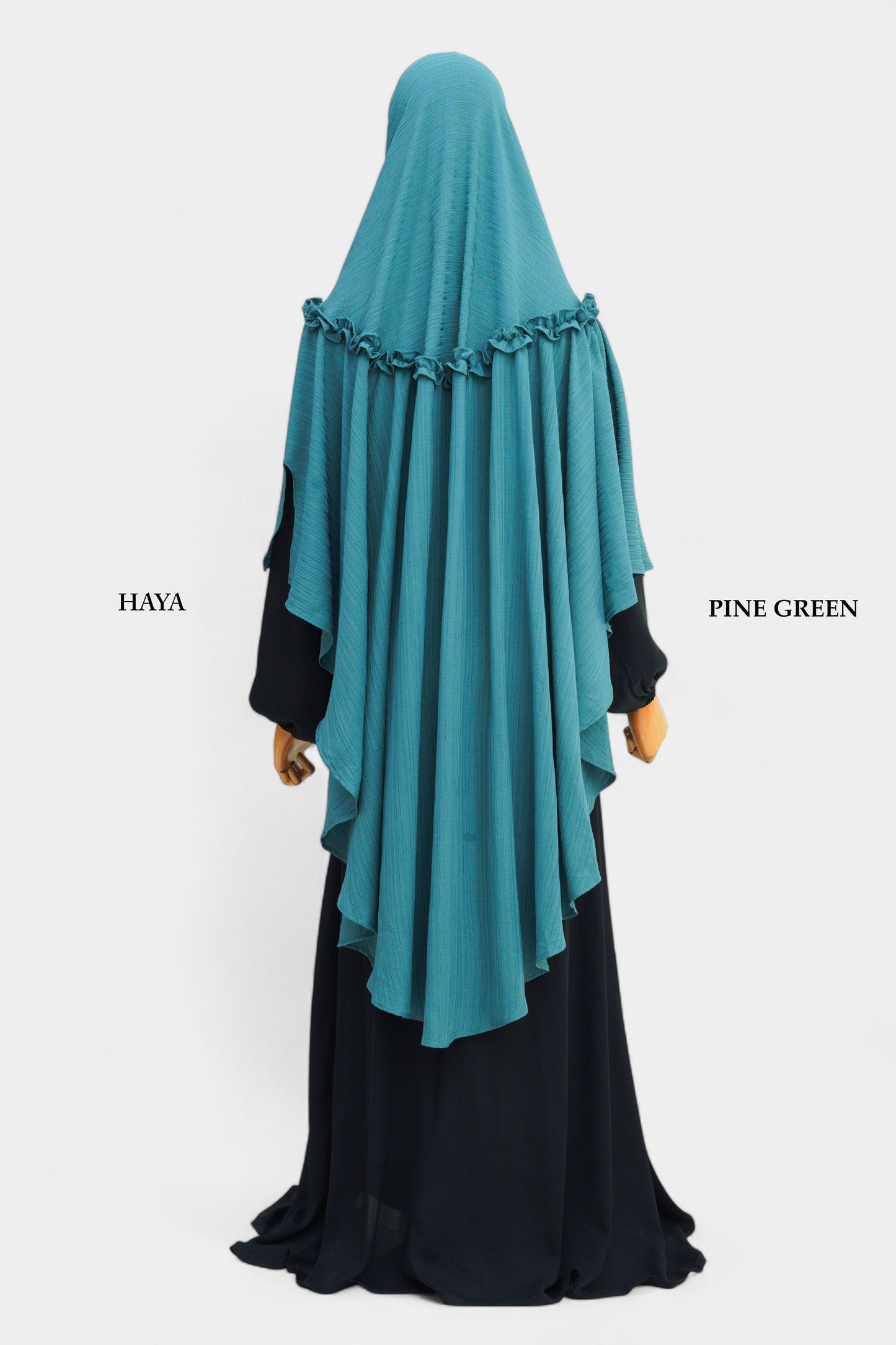 One Layer Frill hijab