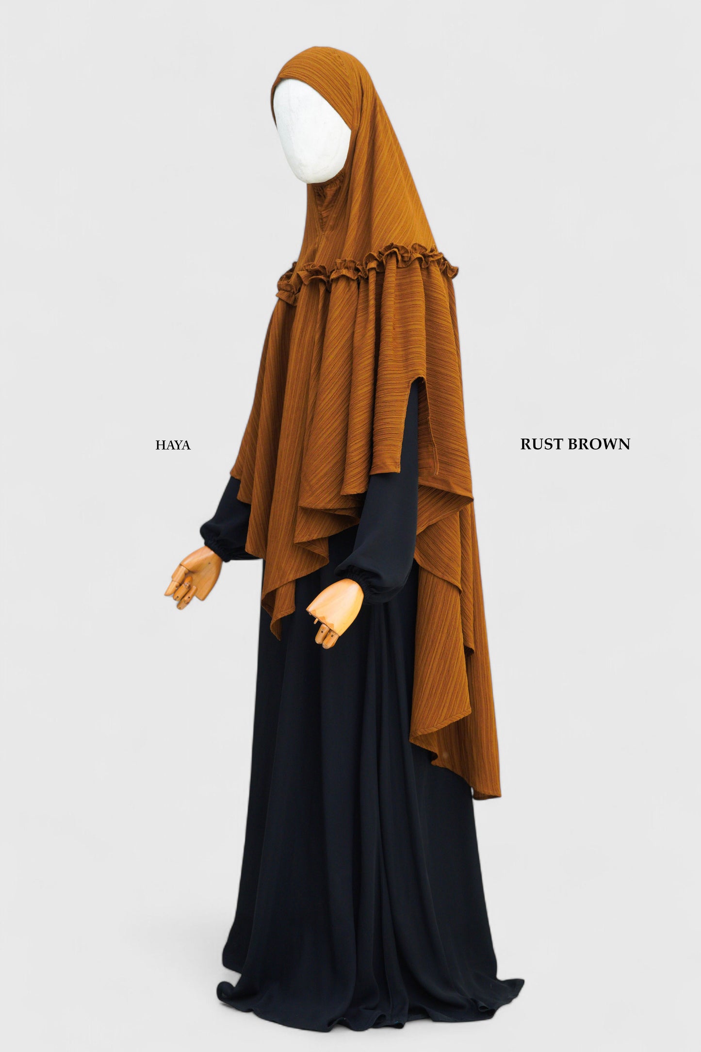 One Layer Frill hijab