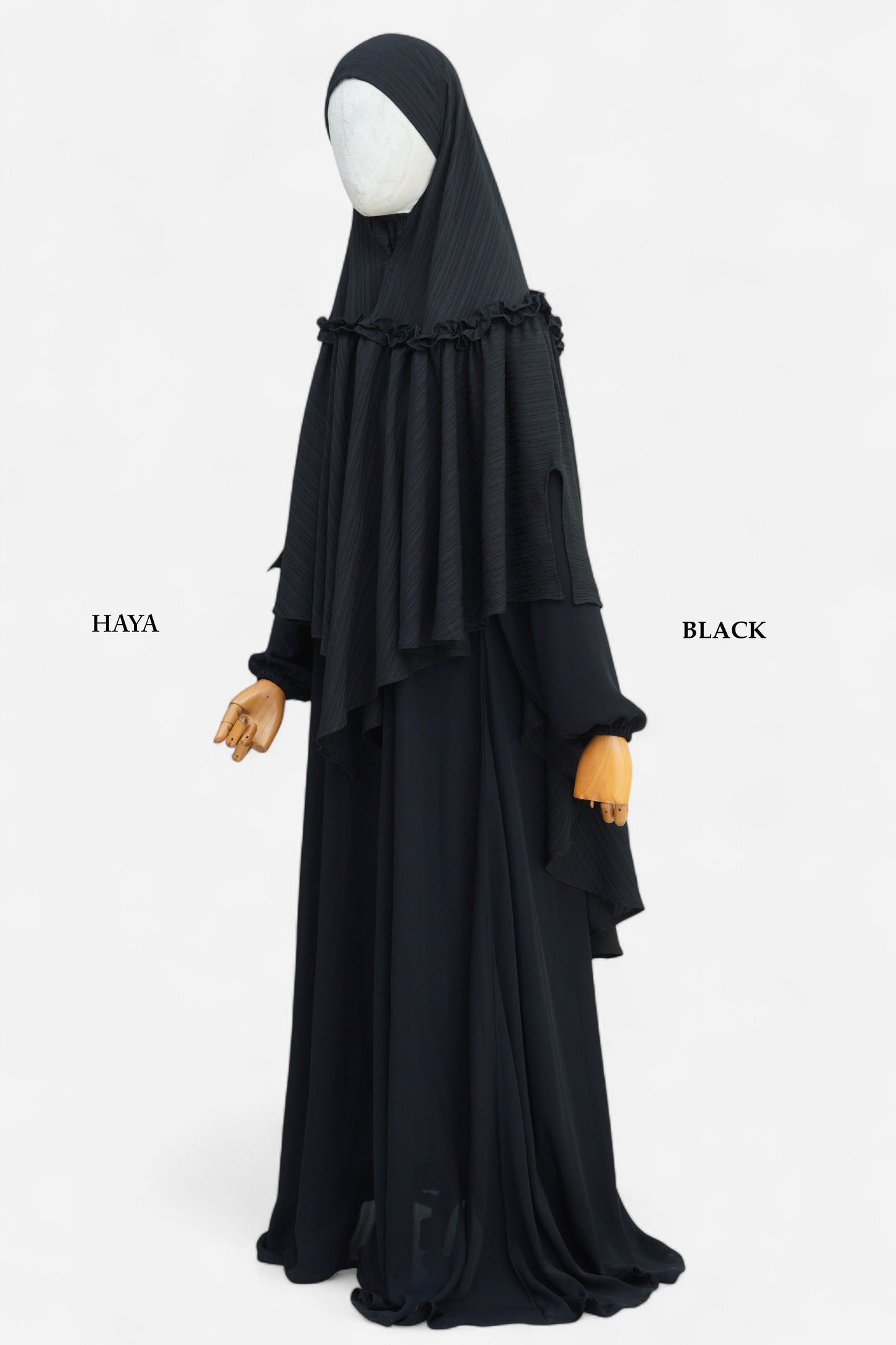 One Layer Frill hijab