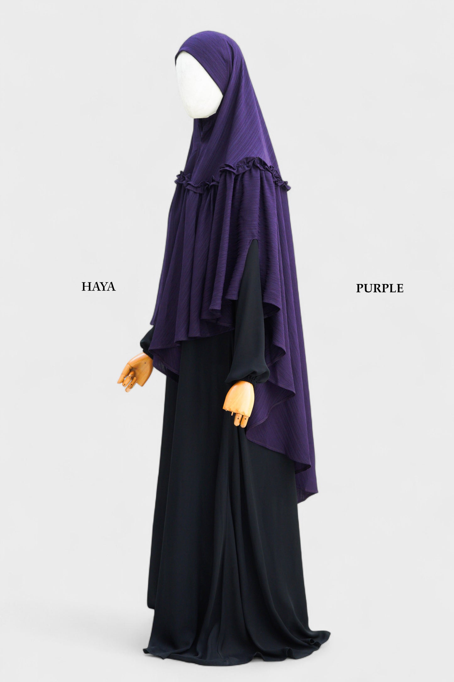 One Layer Frill hijab