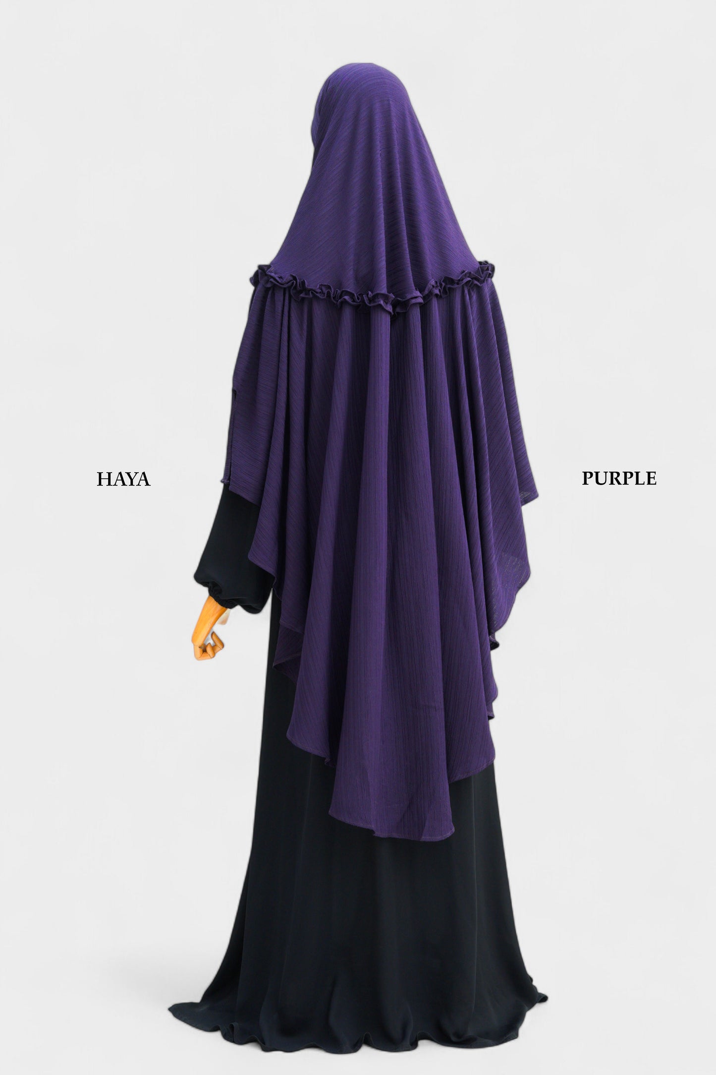One Layer Frill hijab