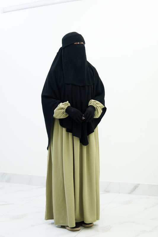 ARWA WITH ONE PART HOODIE NIQAB