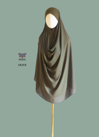 One loop instant hijab