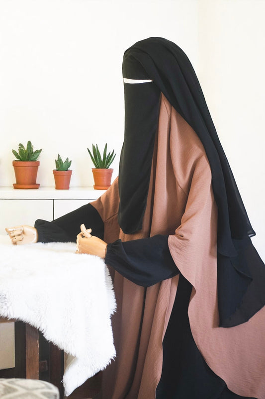 3 PART EGYPTIAN NIQAB