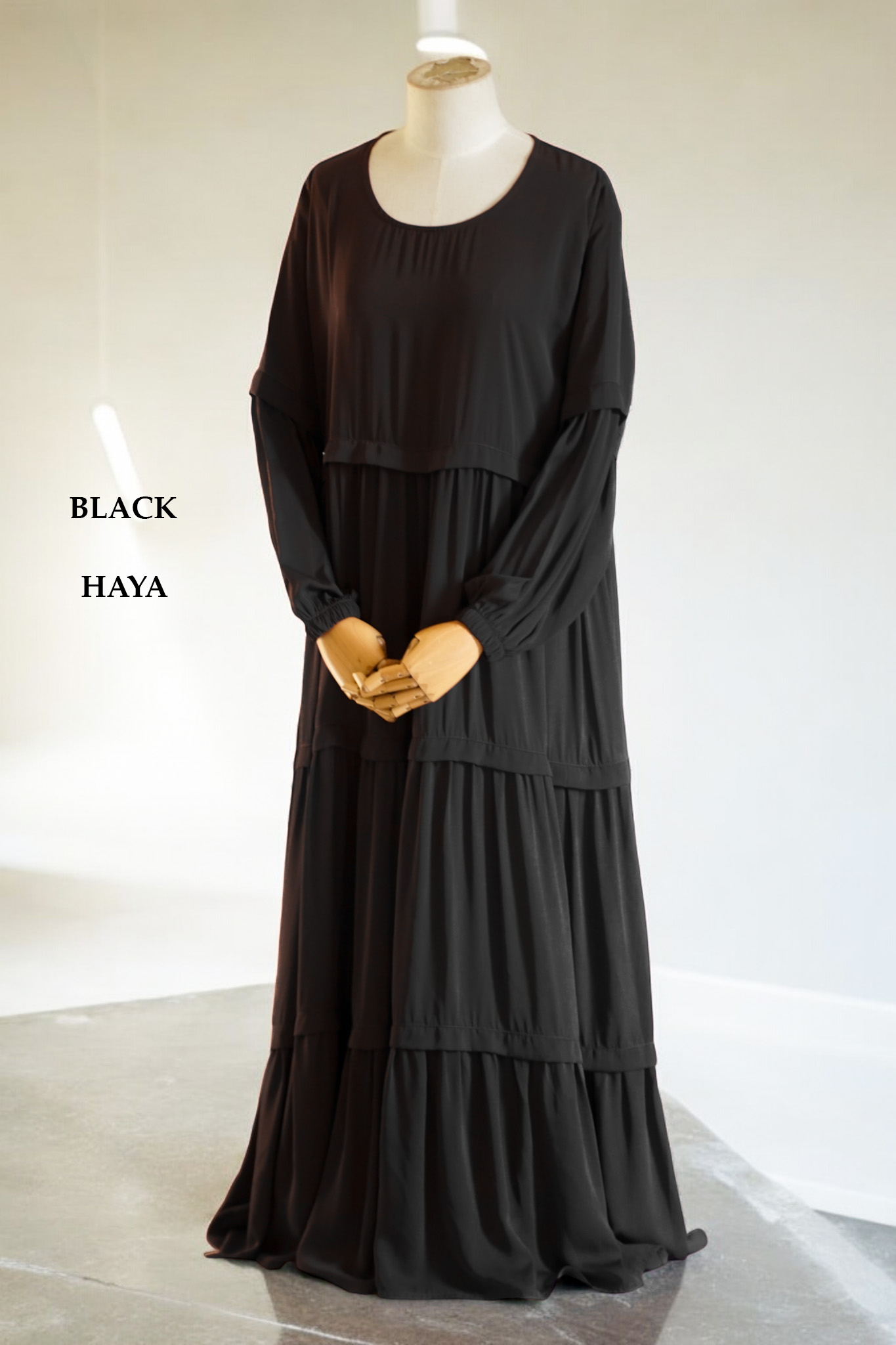 3 Layer abaya