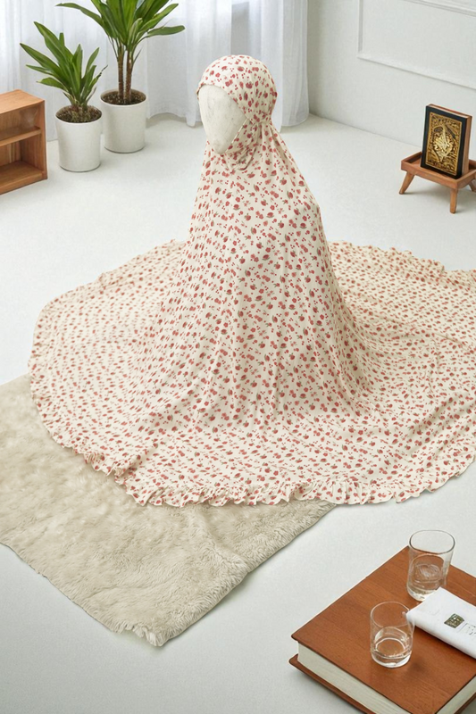 Sleeveless cotton khimar