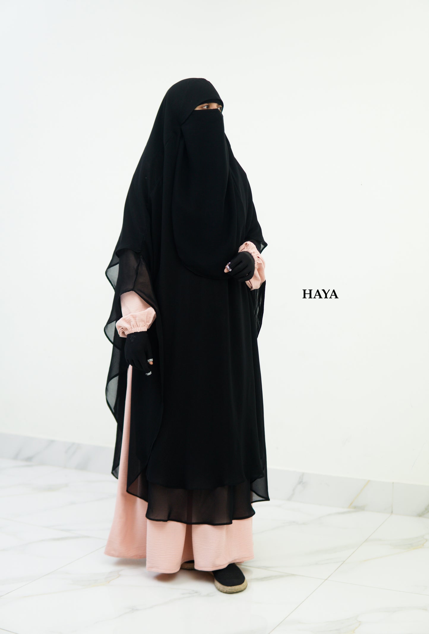JESMIN HIJAB WITH ONE PART NIQAB (SPECIAL EDITION)