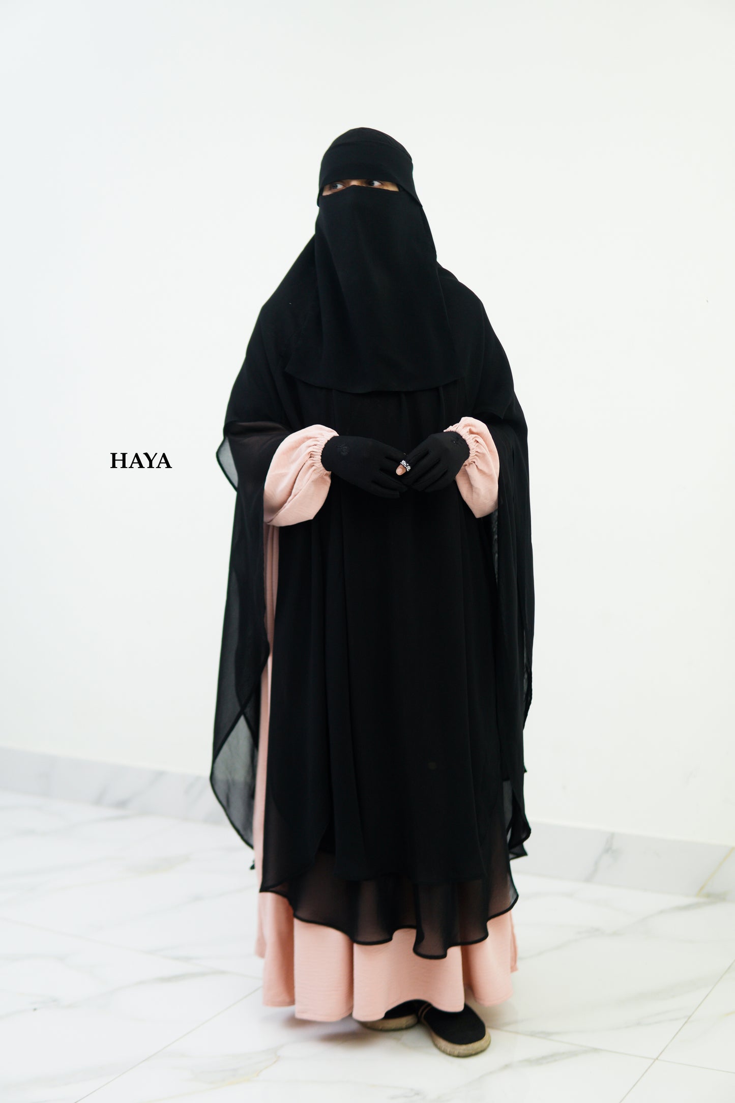 JESMIN HIJAB WITH ONE PART HOODIE NIQAB (SPECIAL EDITION)