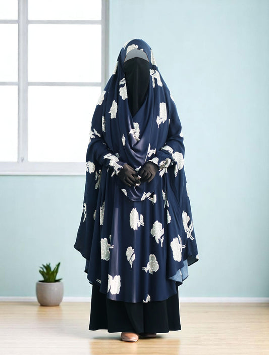 Linen khimar