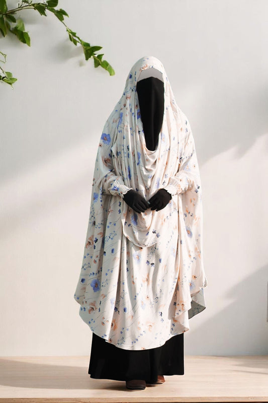 Linen khimar
