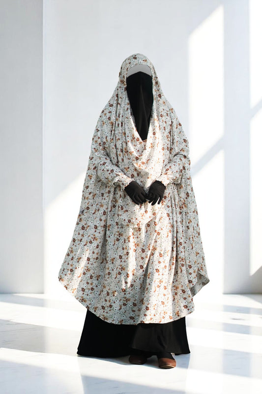 Linen khimar