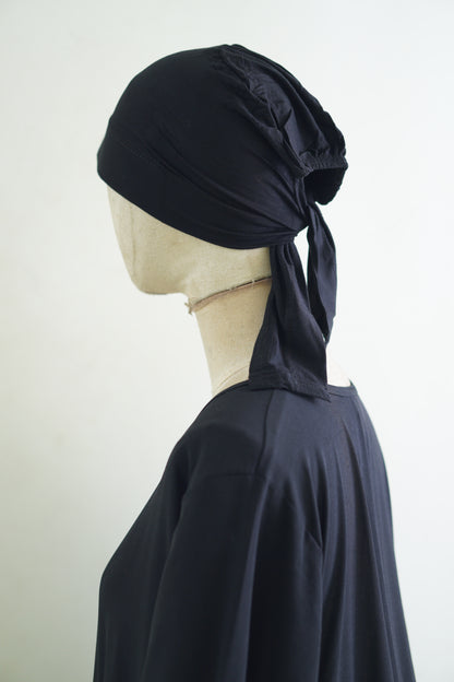 Egyptian Lightweight Hijab Inner Cap (tie-back design)