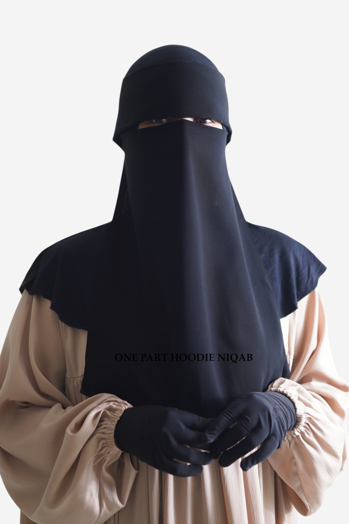 One part hoddie niqab