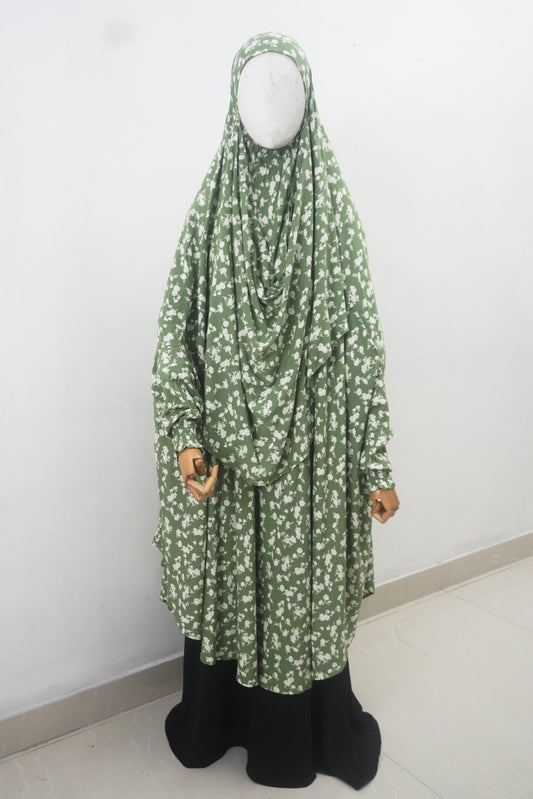 Linen khimar