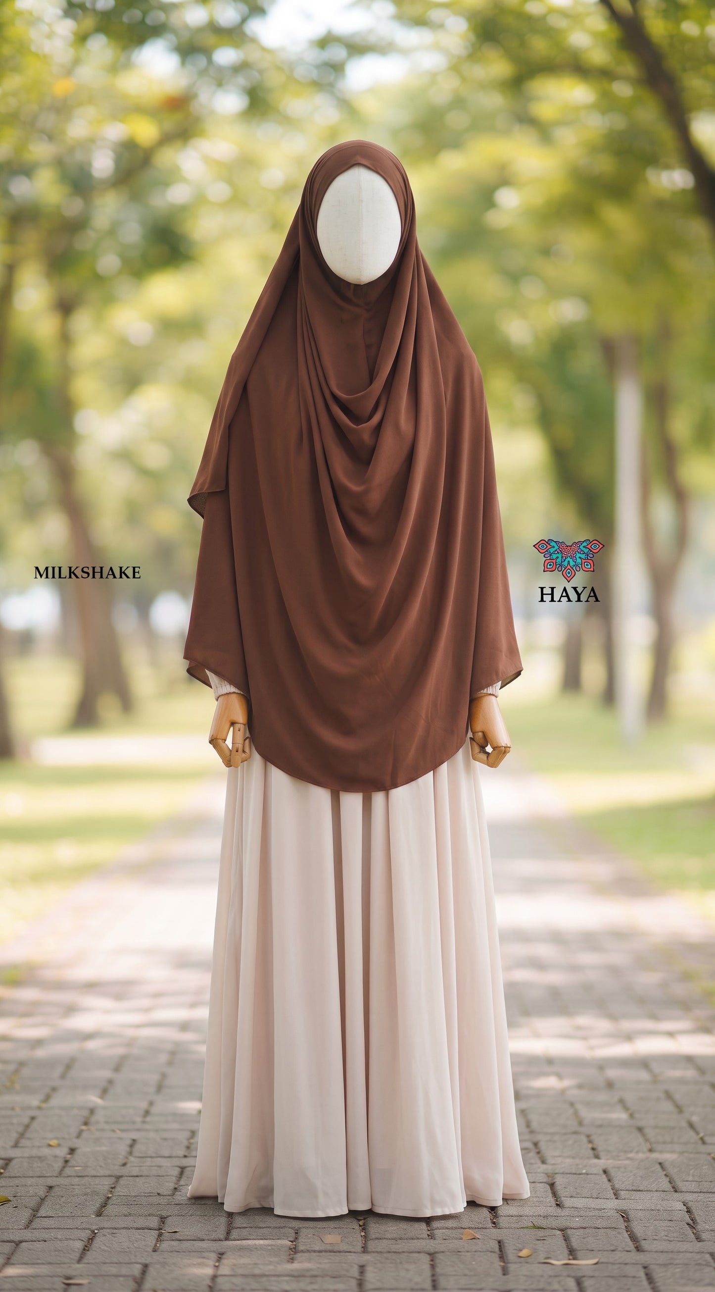 One loop instant hijab