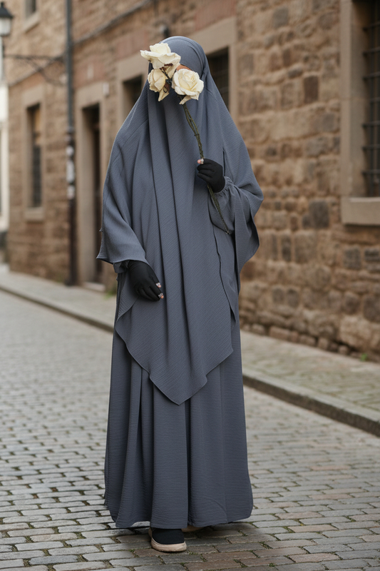 Alisha abaya with Marina hijab