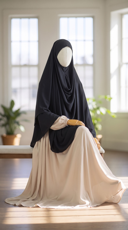 One loop instant hijab