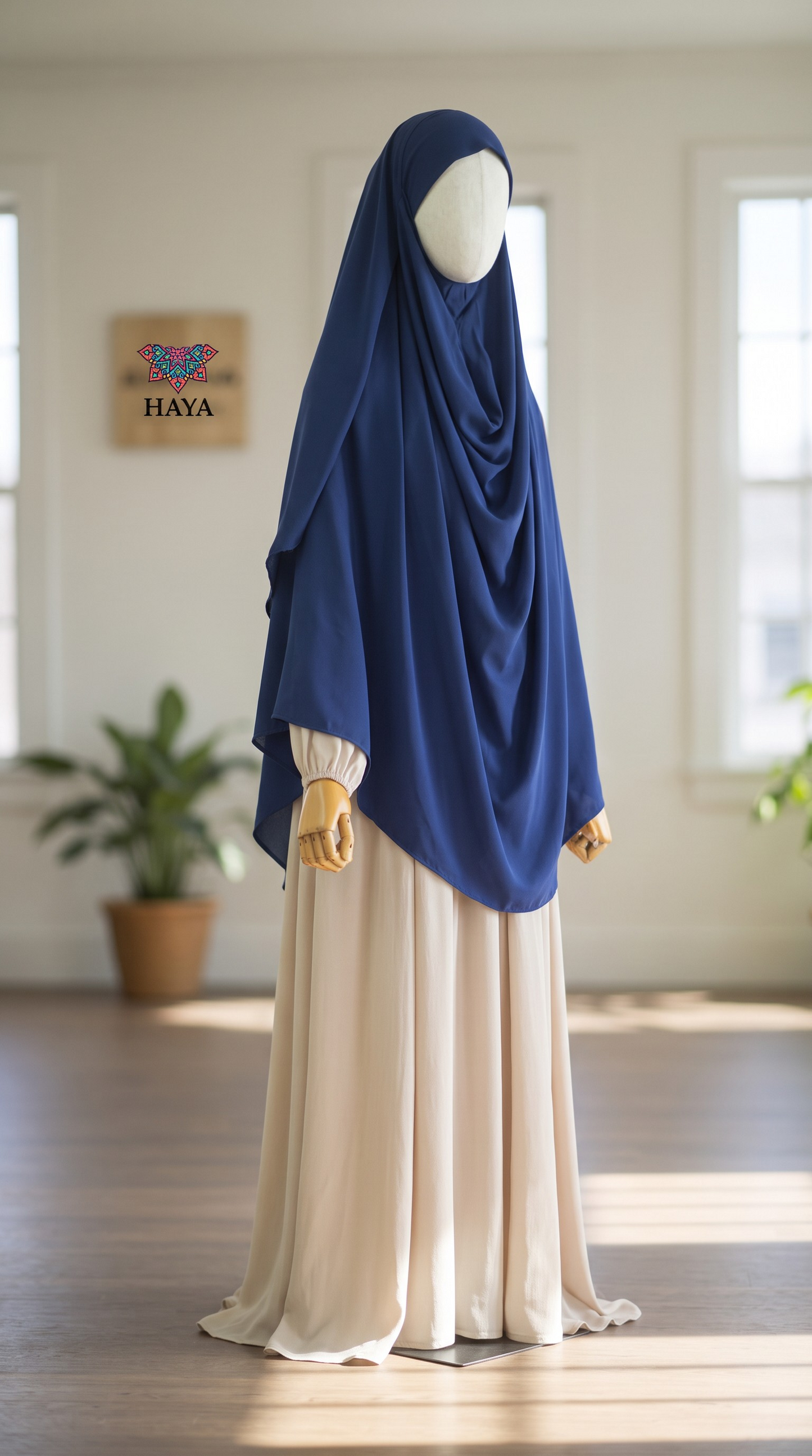 One loop instant hijab