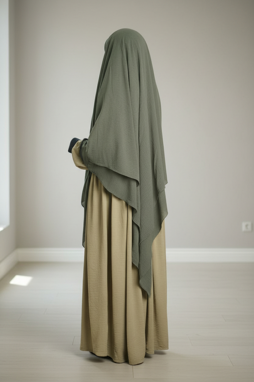 Alisha abaya with Marina hijab