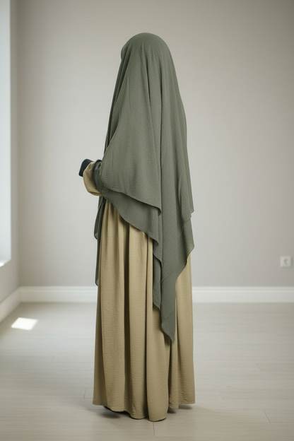 Alisha abaya with Marina hijab