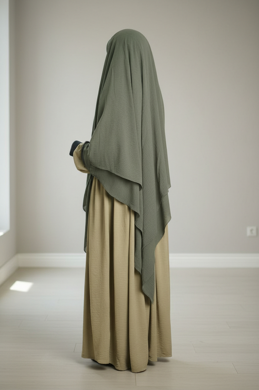 Alisha abaya with Marina hijab