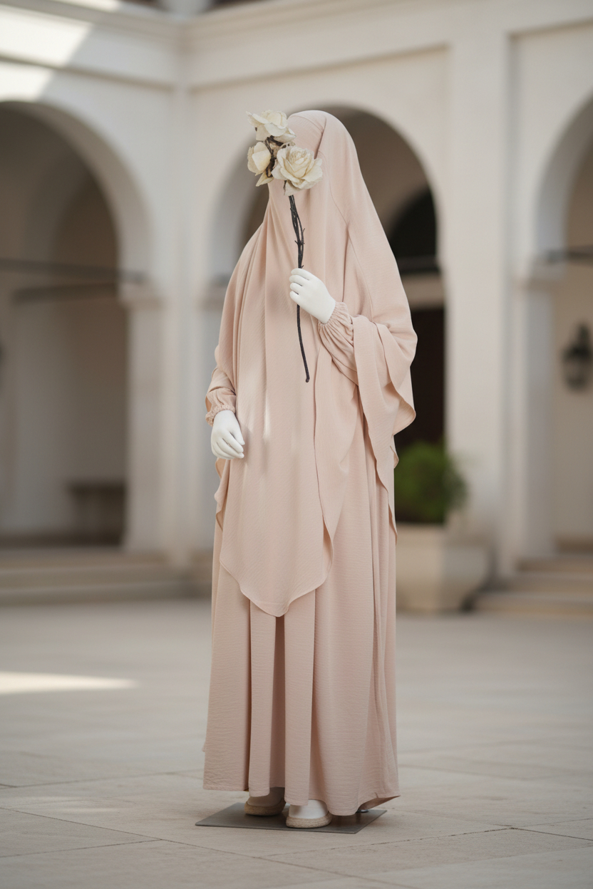 Alisha abaya with Marina hijab