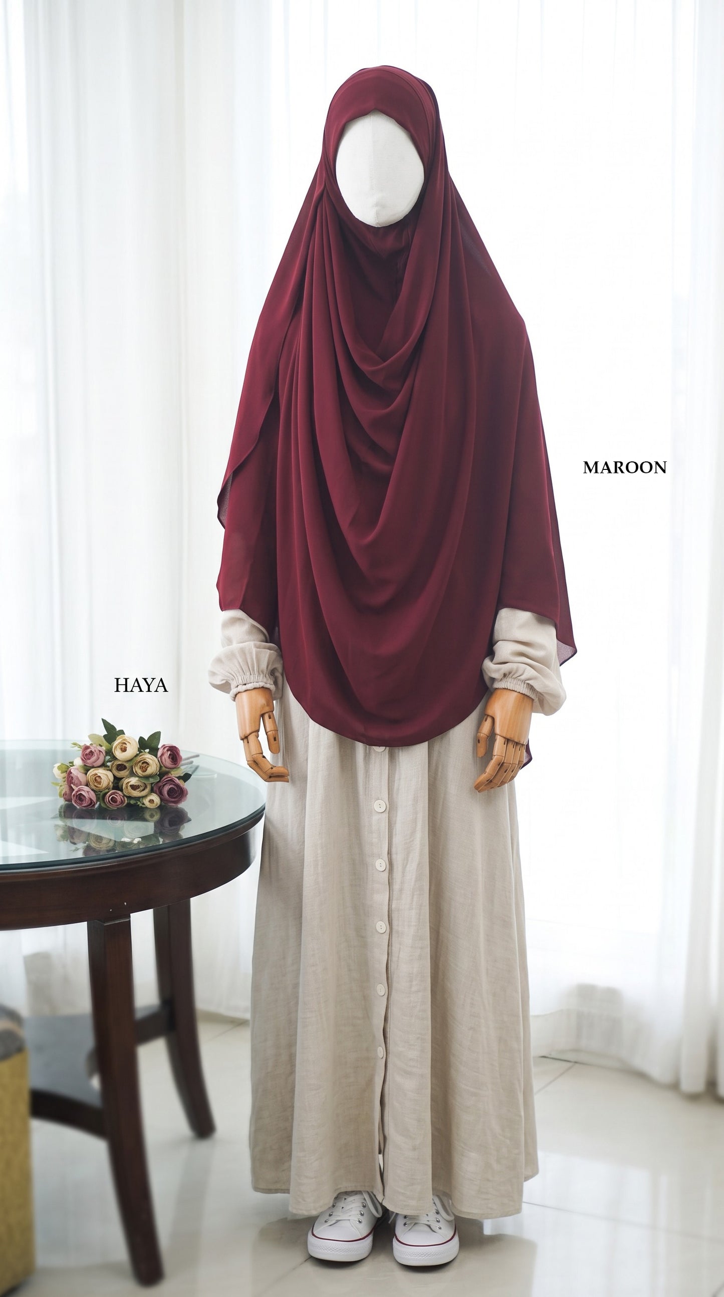 One loop instant hijab