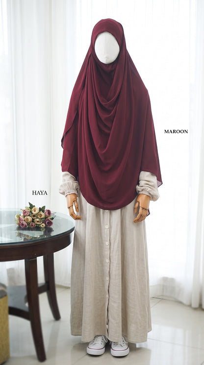 One loop instant hijab