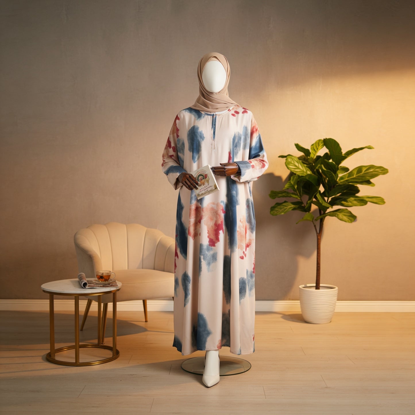 ITALIAN SILK FARASHA ABAYA
