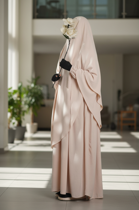 Alisha abaya with Marina hijab