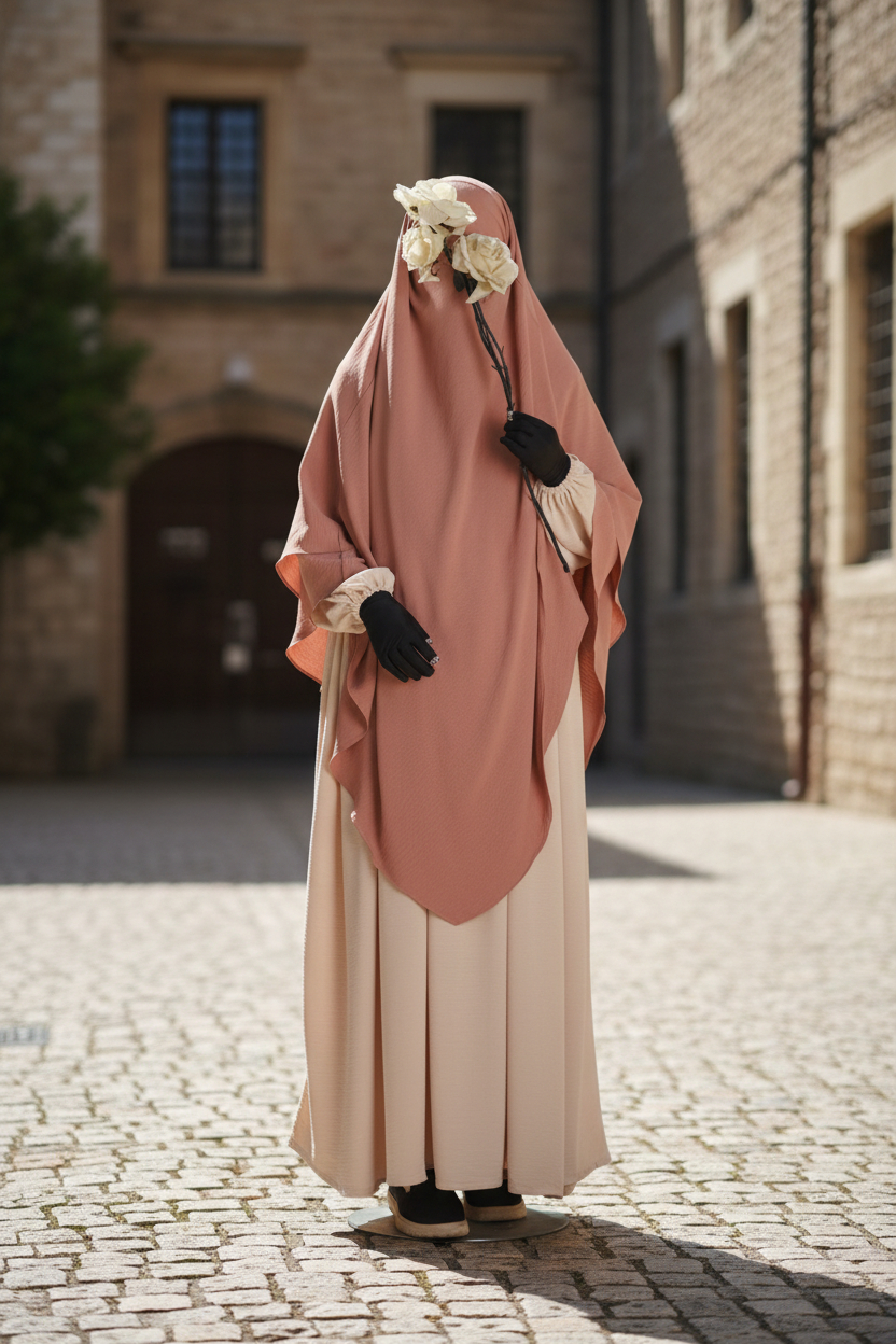 Alisha abaya with Marina hijab