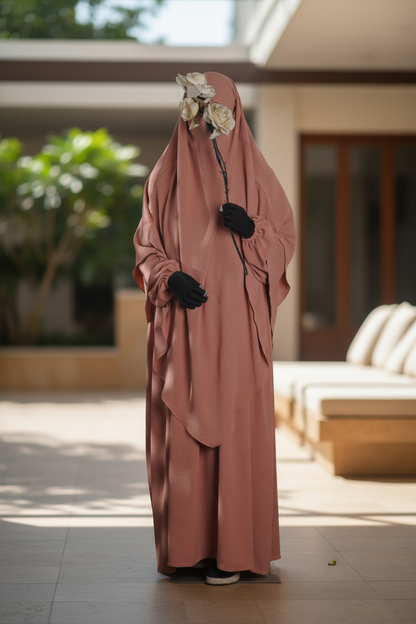 Alisha abaya with Marina hijab