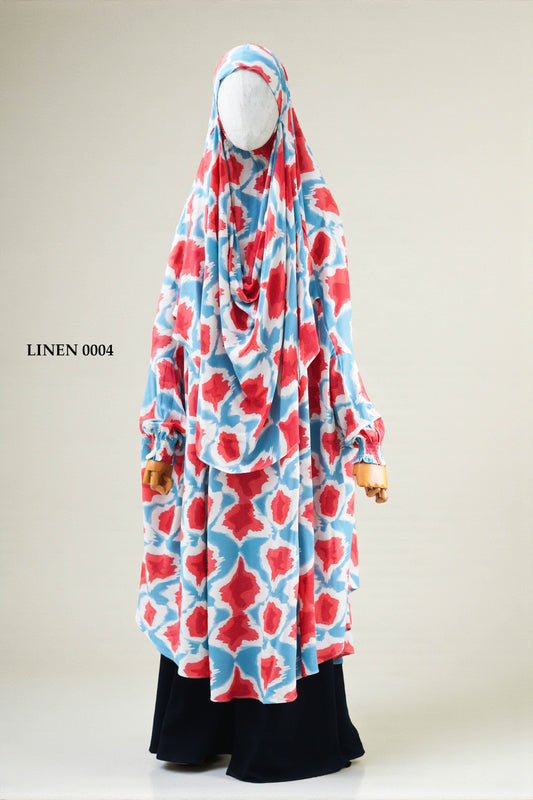 Linen khimar