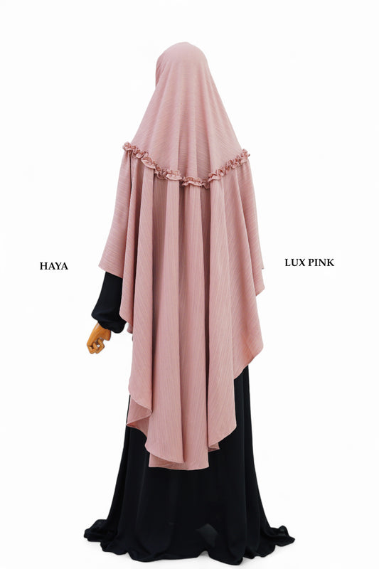 One Layer Frill hijab