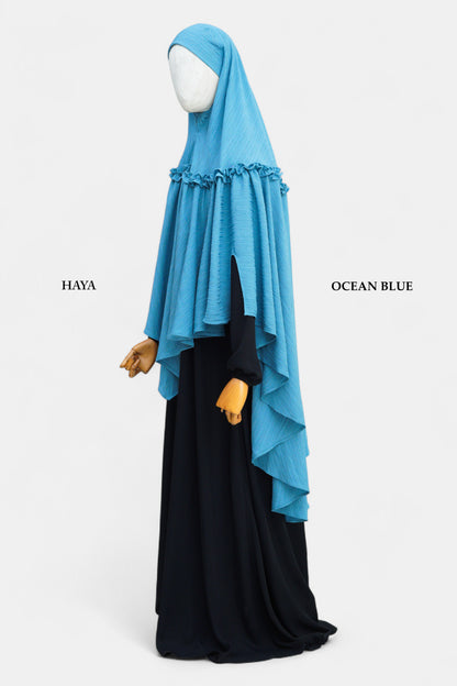 One Layer Frill hijab
