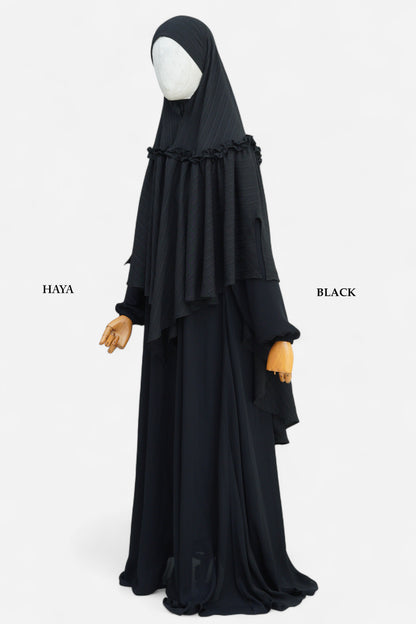 One Layer Frill hijab