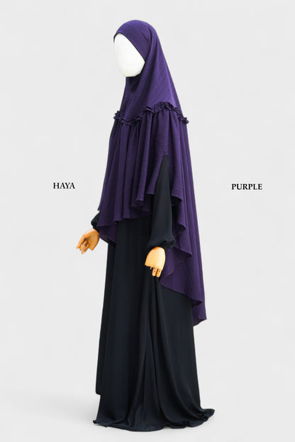 One Layer Frill hijab